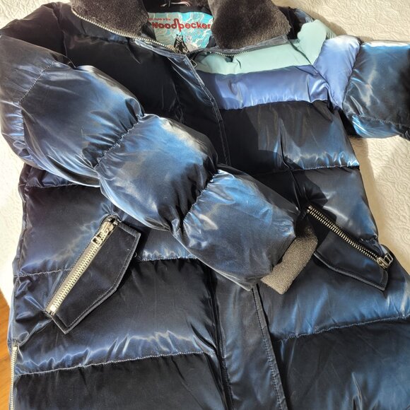 Exclusive WOODPECKER Winter Coat | Blue Sapphire XL - Picture 6 of 7